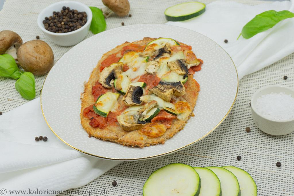 kalorienarme Rezepte für Kinder - gesunde Pizza